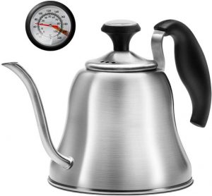 Chefbar Tea Kettle with Thermometer for Stove Top Gooseneck Kettle