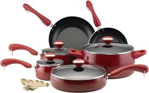 Paula Deen Signature Nonstick Cookware Pots and Pans Set