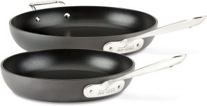 All-Clad E7859064 HA1 Hard Anodized Nonstick Fry Pan Cookware Set