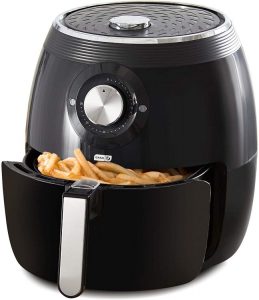 Dash DFAF455GBBK01 Deluxe Electric Air Fryer & Oven Cooker with Temperature Control
