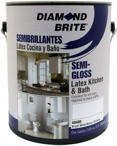 Diamond Brite Paint 40400 1-Gallon Kitchen and Bath with Mildew Protection Semi-Gloss Latex Paint