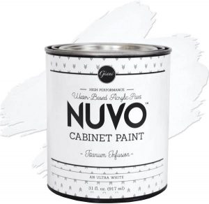 Nuvo White Cabinet Paint (Titanium Infusion)