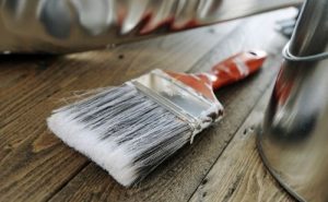 Paint brush for bedroom painting