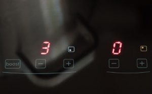 temperature control on induction cooktop
