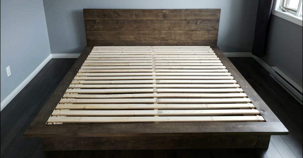 How Do We Build a DIY King Size Bed Frame?