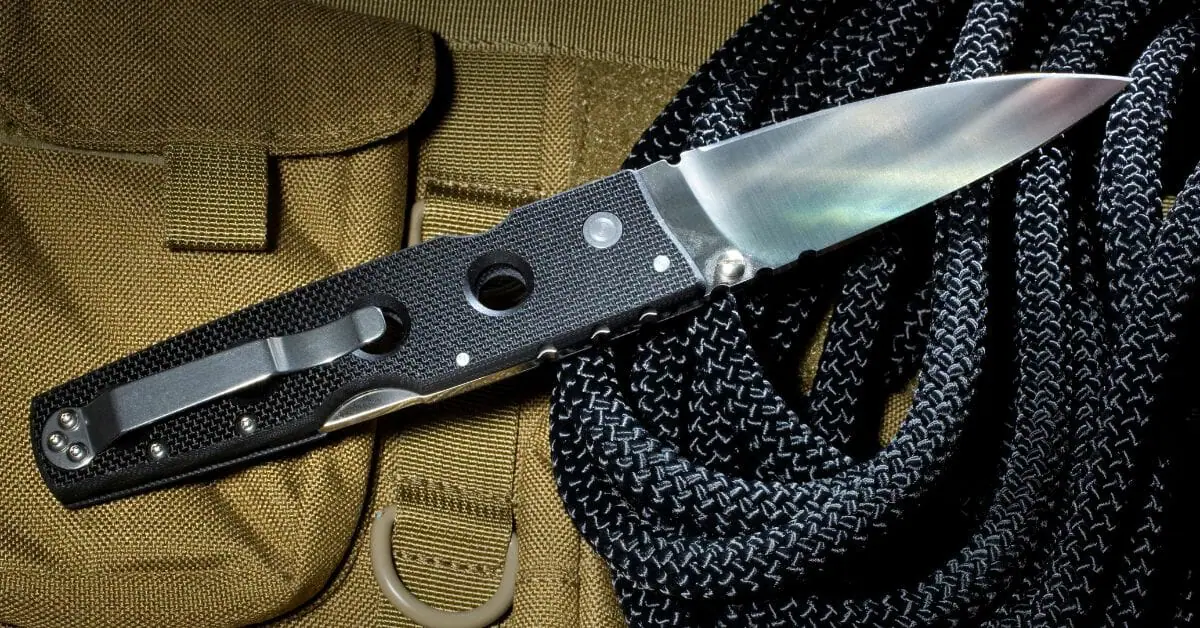 Military Issue Folding Knife