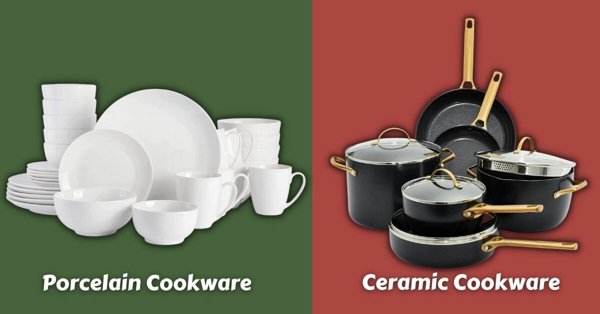 Difference Between Porcelain and Ceramic Cookware?