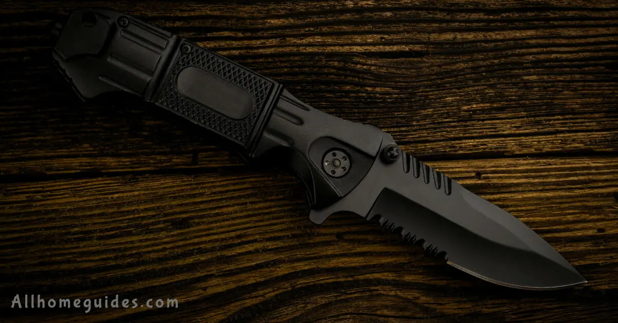 Easy way to Blacken a Knife Blade