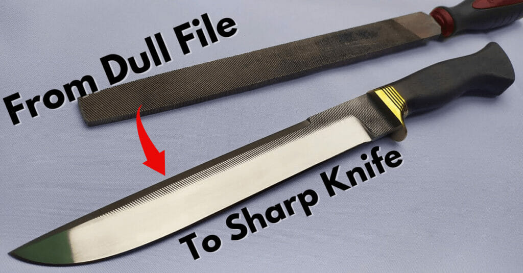 How to Make a Knife Out of a File 5 Simple Methods