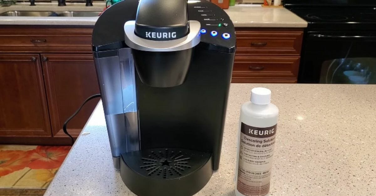 how to descale keurig with vinegar