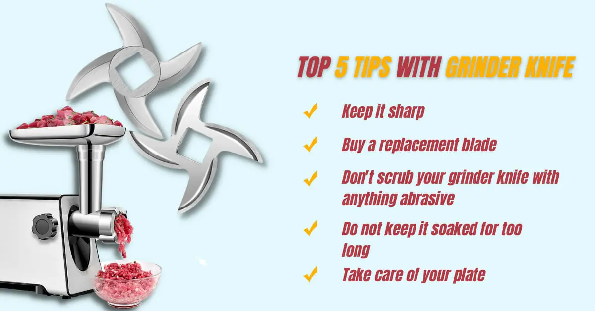 Top Top 5 Tips with Grinder Knife