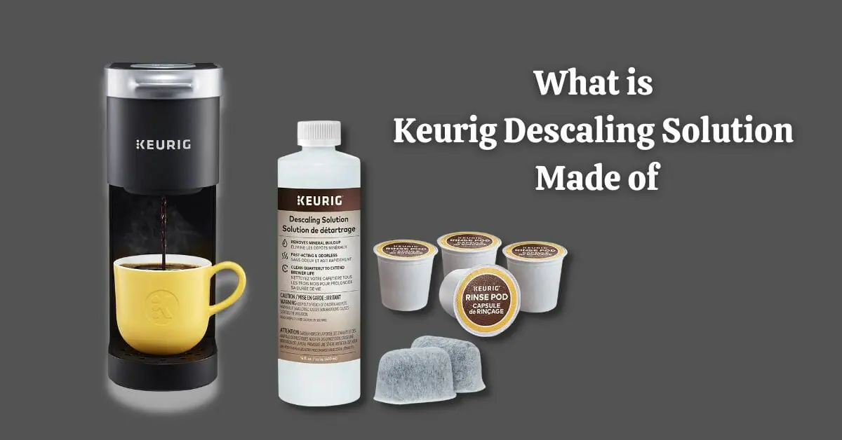 how to make my own descaling solution for keurig