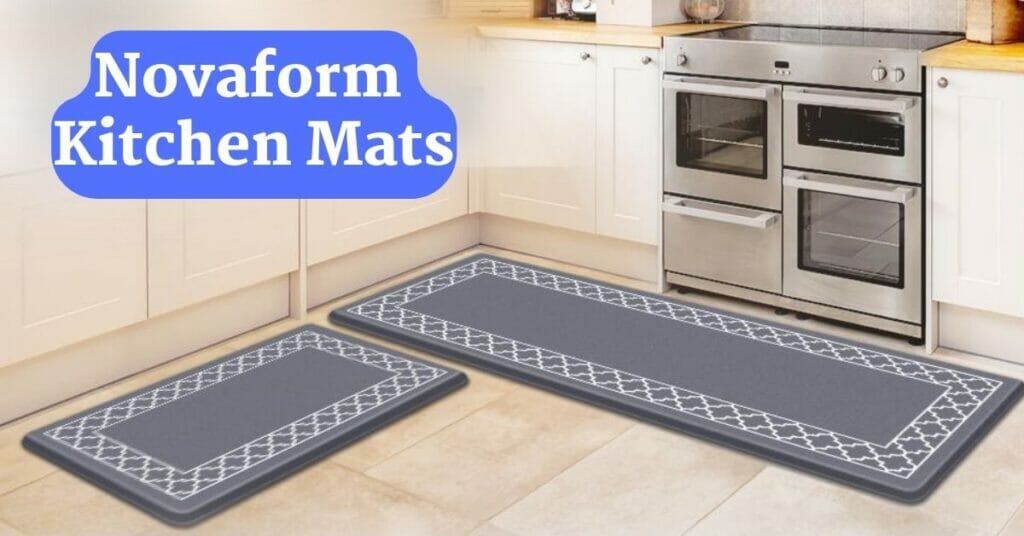 novaform trellis design kitchen mat brown
