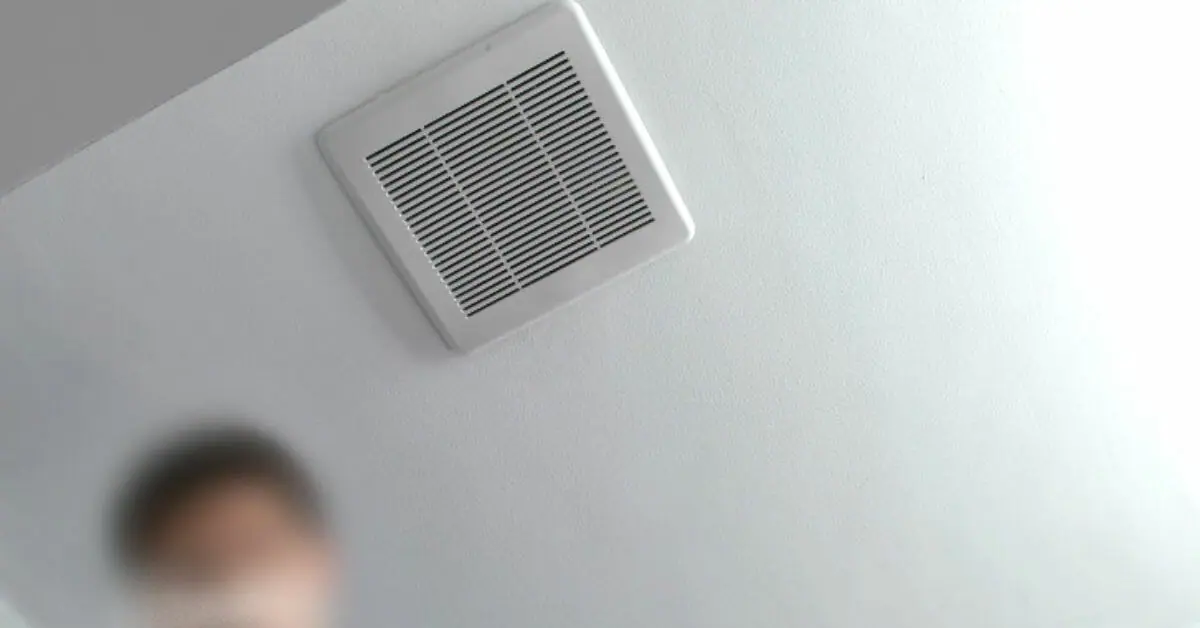 modern bathroom exhaust fan with light