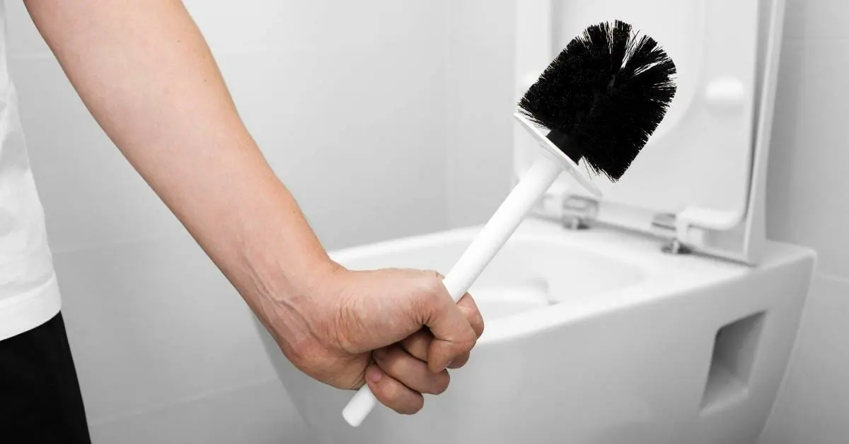 how often should you clean your toilet brush