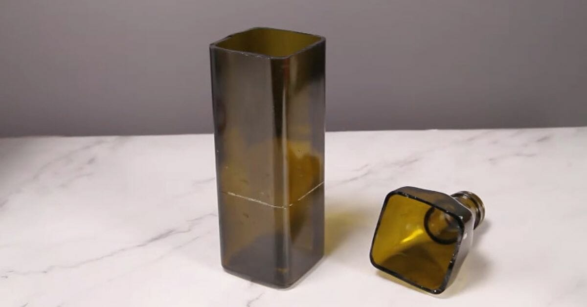 How to Cut Square Glass Bottles