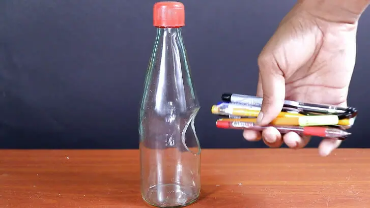 how to cut a hole in a glass bottle at home
