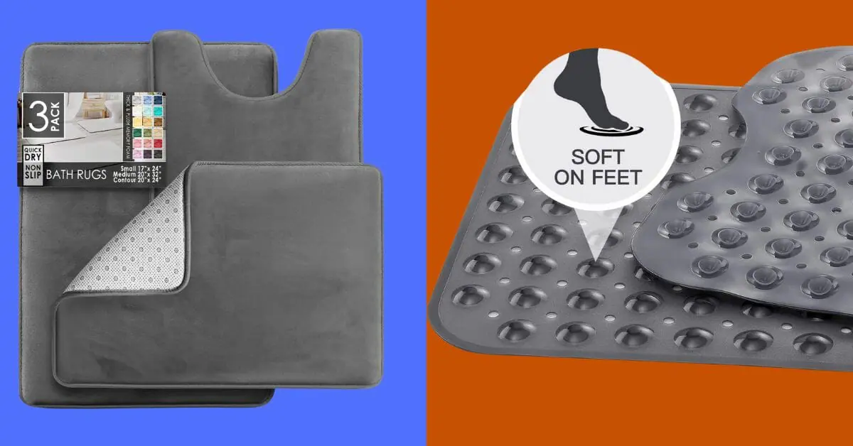 Non Slip Bath Mat Vs Anti Slip Bath Mat